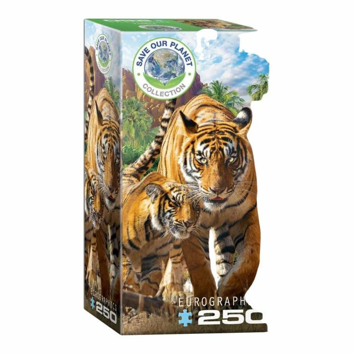 200-450 Pieces | Tigers 250-Piece Puzzle Puzzles 200-450 Pieces