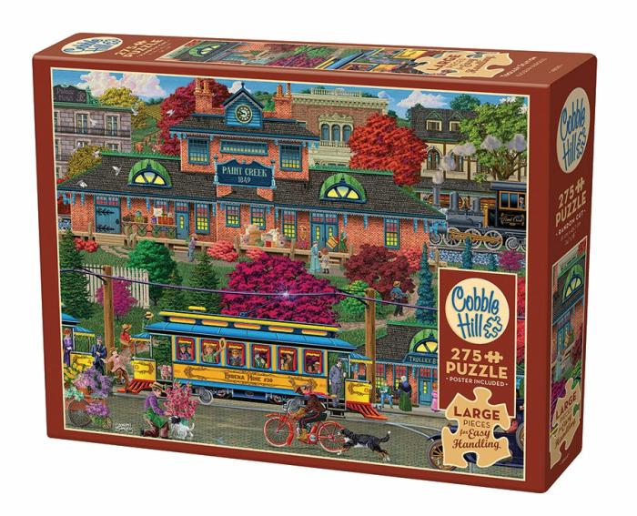 200-450 Pieces | Trolley Station 275-Piece Family Puzzle 200-450 Pieces 200-450 Pieces