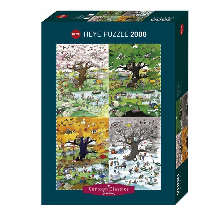 2000+ Pieces | 4 Seasons 2000-Piece Puzzle 2000+ Pieces 2000+ Pieces