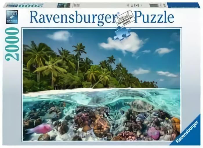 2000+ Pieces | A Dive In The Maldives 2000-Piece Puzzle 2000+ Pieces 2000+ Pieces