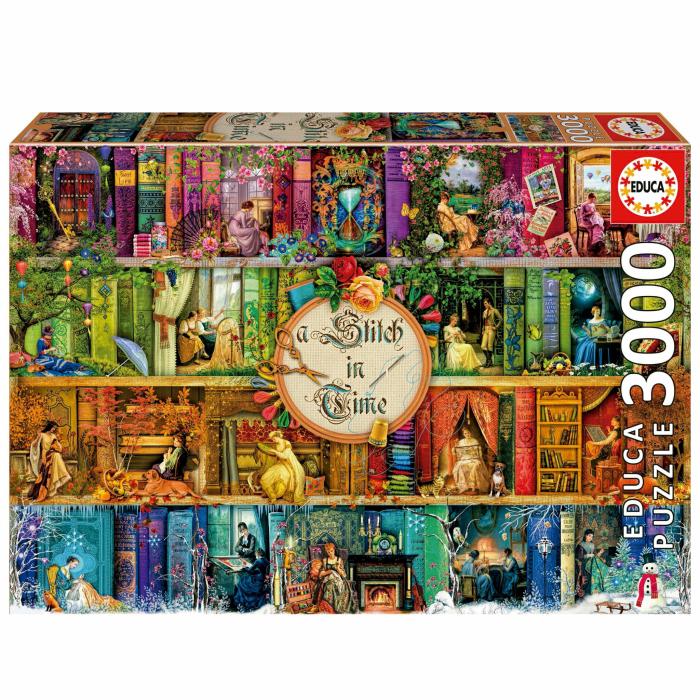 2000+ Pieces | A Stitch In Time 3000-Piece Puzzle 2000+ Pieces 2000+ Pieces