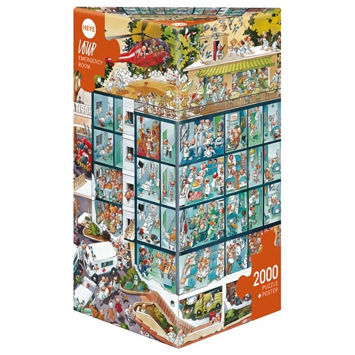 2000+ Pieces | Emergency Room 2000-Piece Puzzle 2000+ Pieces 2000+ Pieces