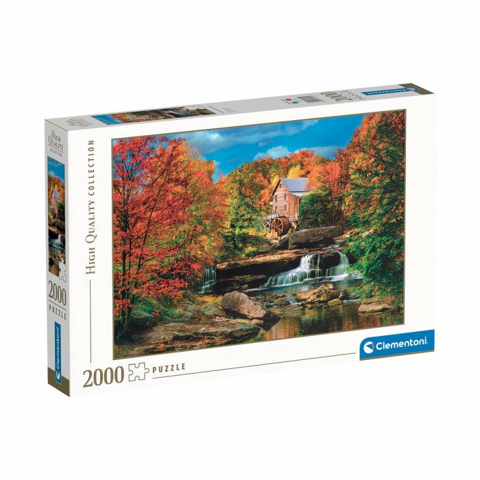 2000+ Pieces | Glade Creek Grist Mill 2000-Piece Puzzle 2000+ Pieces 2000+ Pieces