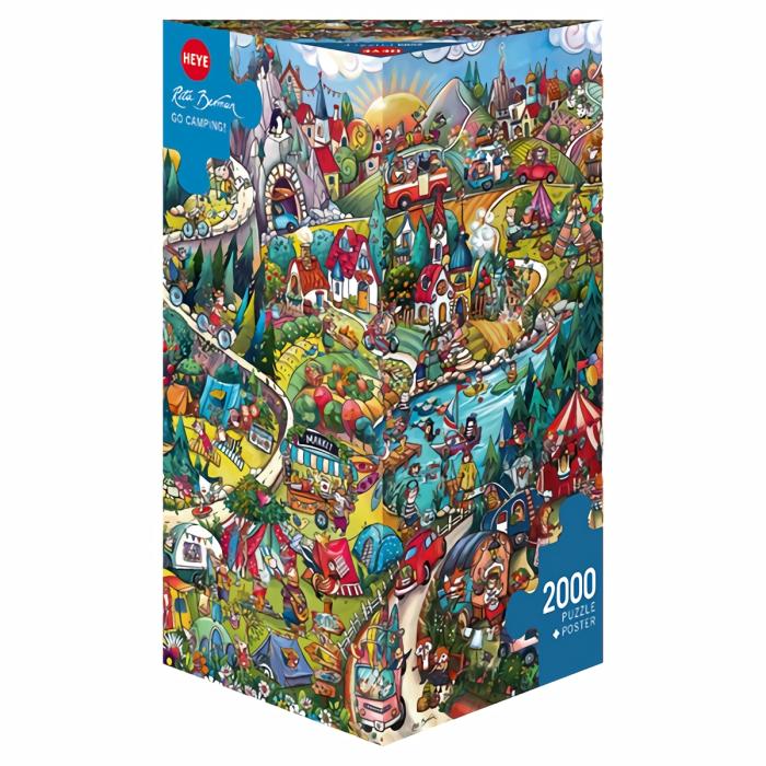 2000+ Pieces | Go Camping 2000-Piece Puzzle 2000+ Pieces 2000+ Pieces