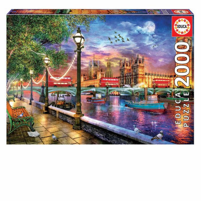 2000+ Pieces | London At Sunset 2000-Piece Puzzle 2000+ Pieces 2000+ Pieces