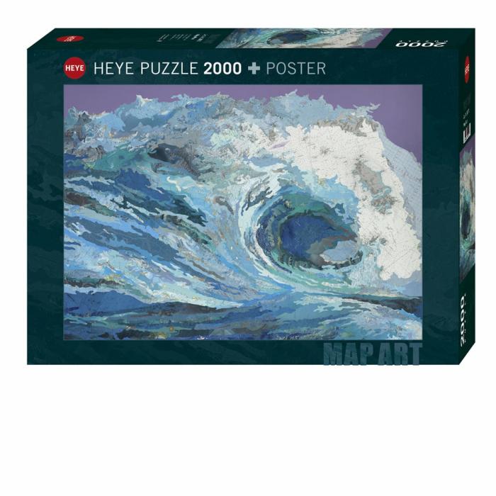 2000+ Pieces | Map Wave 2000-Piece Puzzle 2000+ Pieces 2000+ Pieces