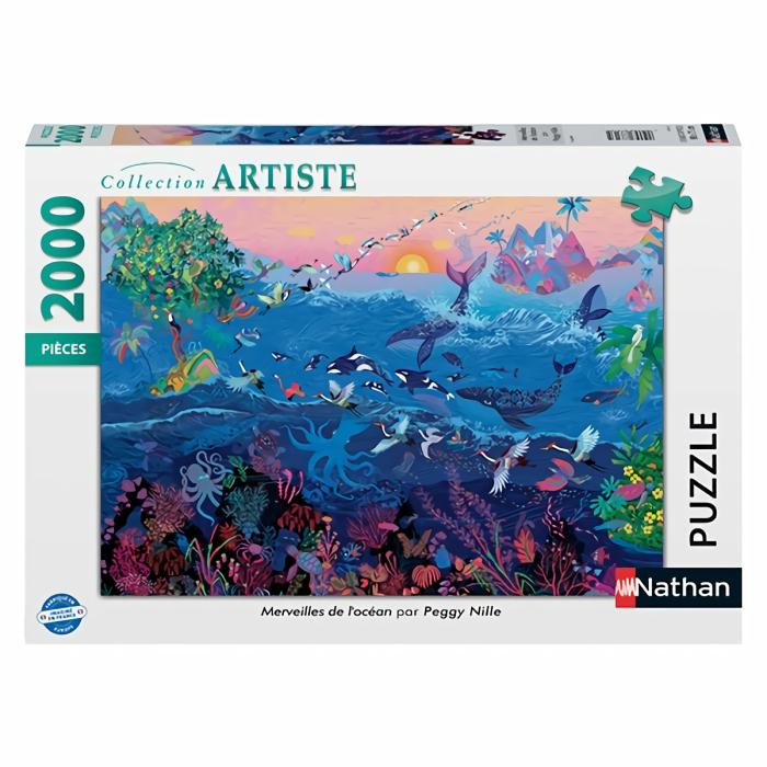 2000+ Pieces | Merveilles De L’Ocean, Peggy Nille 2000-Piece Puzzle 2000+ Pieces 2000+ Pieces