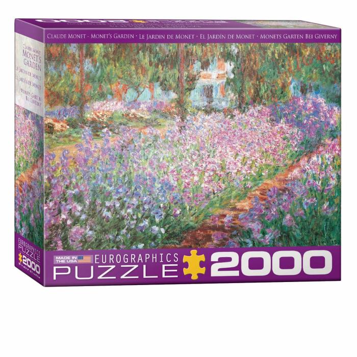 2000+ Pieces | Monet’s Garden 2000-Piece Puzzle 2000+ Pieces 2000+ Pieces