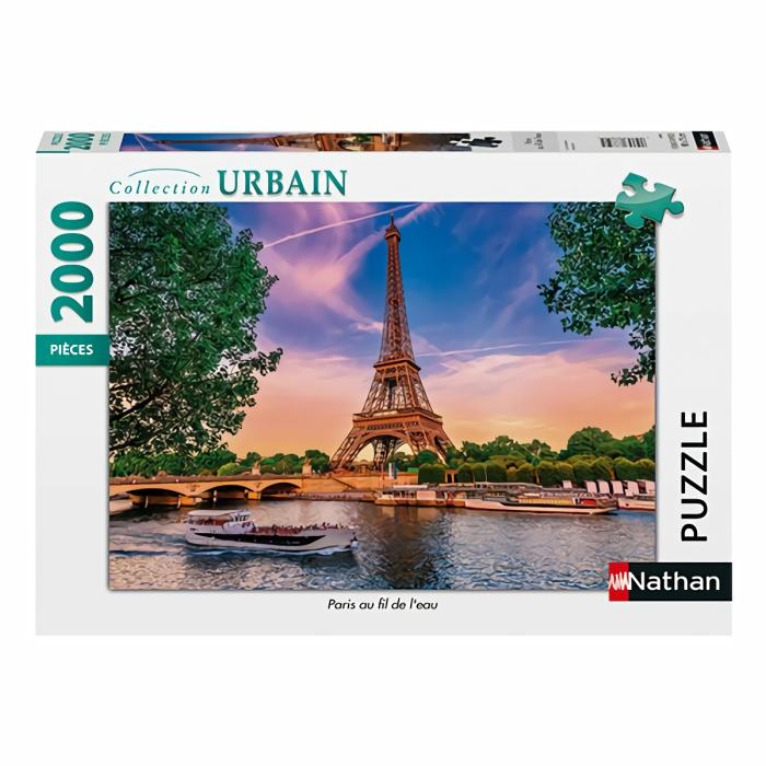 2000+ Pieces | Paris Au Fil De L’Eau 2000-Piece Puzzle 2000+ Pieces 2000+ Pieces