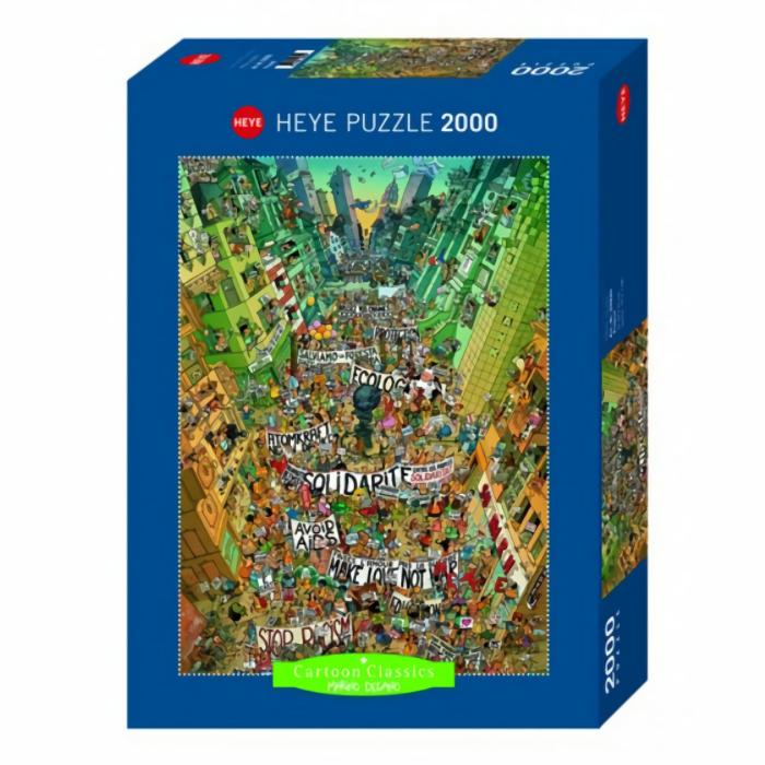 2000+ Pieces | Protest! 2000-Piece Puzzle 2000+ Pieces 2000+ Pieces