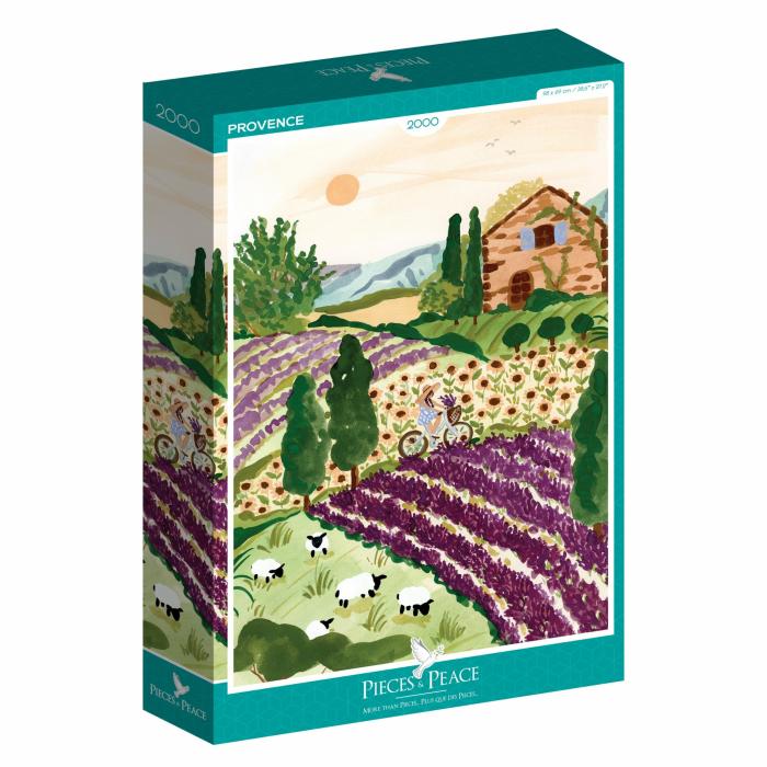 2000+ Pieces | Provence 2000-Piece Puzzle 2000+ Pieces 2000+ Pieces