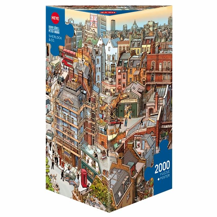 2000+ Pieces | Sherlock & Co 2000-Piece Puzzle 2000+ Pieces 2000+ Pieces