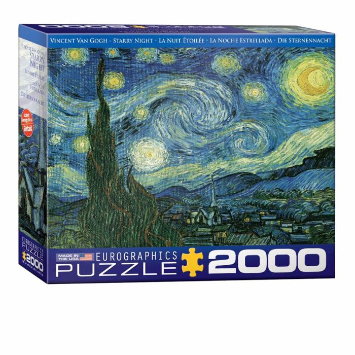 2000+ Pieces | Starry Night 2000-Piece Puzzle 2000+ Pieces 2000+ Pieces