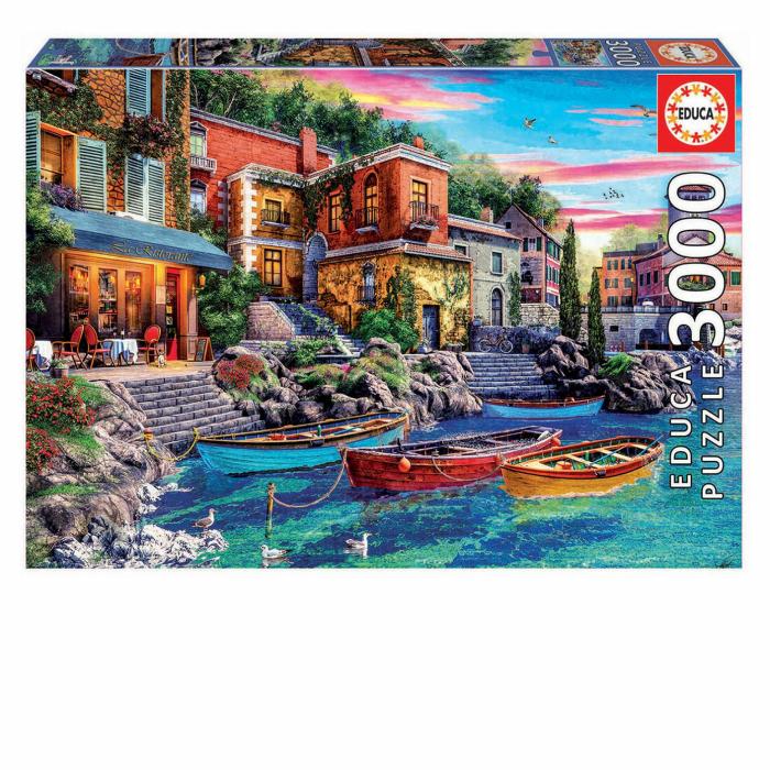 2000+ Pieces | Sunset In Como 3000-Piece Puzzle 2000+ Pieces 2000+ Pieces