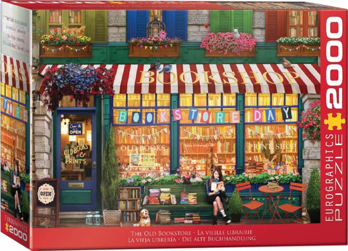 2000+ Pieces | The Old Bookstore 2000-Piece Puzzle 2000+ Pieces 2000+ Pieces