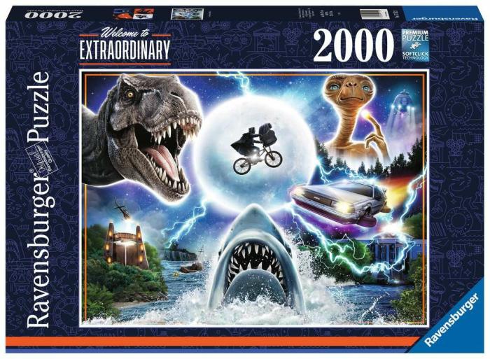 2000+ Pieces | Universal Amblin 2000-Piece Puzzle 2000+ Pieces 2000+ Pieces