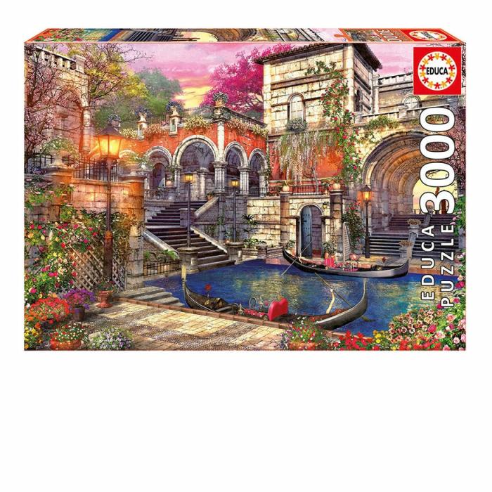 2000+ Pieces | Venice Courtship 3000-Piece Puzzle 2000+ Pieces 2000+ Pieces