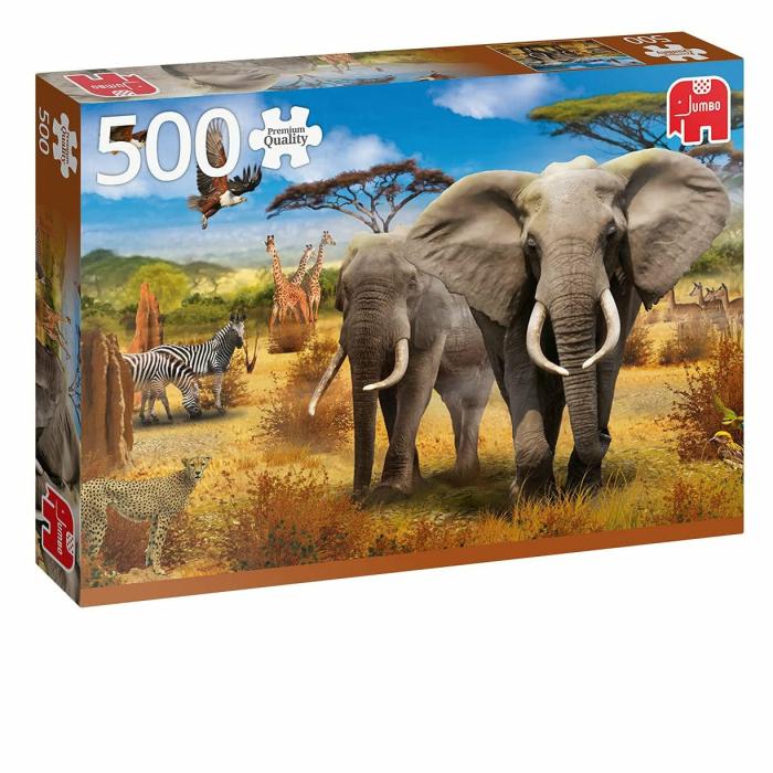 500-600 Pieces | African Savannah 500-Piece Puzzle 500-600 Pieces 500-600 Pieces