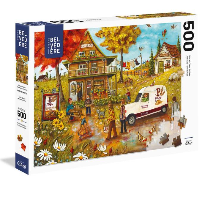 500-600 Pieces | Artisanal Bakery 500-Piece Puzzle 500-600 Pieces 500-600 Pieces