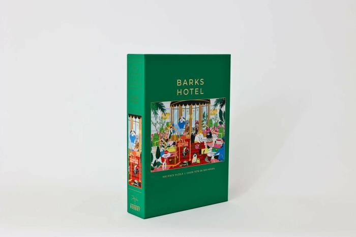 500-600 Pieces | Barks Hotel 500-Piece Puzzle 500-600 Pieces 500-600 Pieces