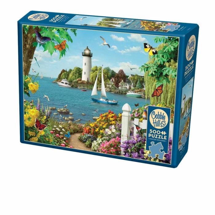 500-600 Pieces | By The Bay 500-Piece Puzzle 500-600 Pieces 500-600 Pieces