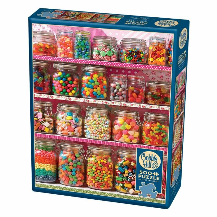 500-600 Pieces | Candy Shelf 500-Piece Puzzle 500-600 Pieces 500-600 Pieces