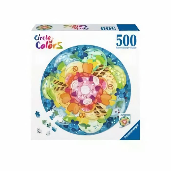 500-600 Pieces | Circle Of Colors – Ice Cream 500-Piece Puzzle 500-600 Pieces 500-600 Pieces