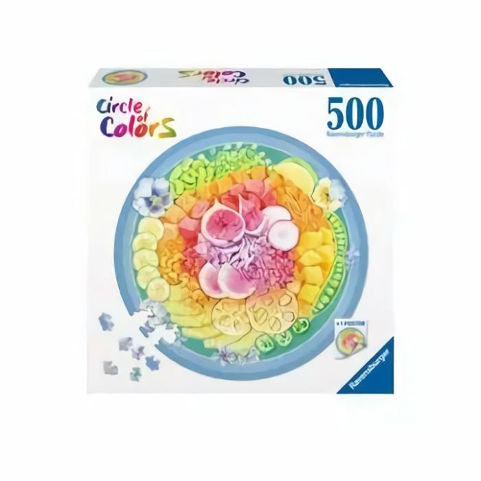 500-600 Pieces | Circle Of Colors – Poke Bowl 500-Piece Puzzle 500-600 Pieces 500-600 Pieces