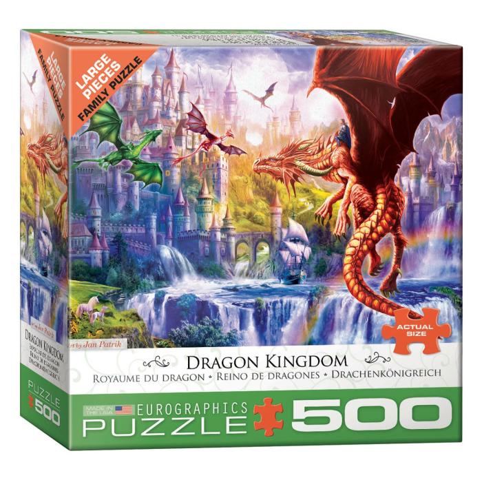 500-600 Pieces | Dragon Kingdom 500-Piece Puzzle 500-600 Pieces 500-600 Pieces