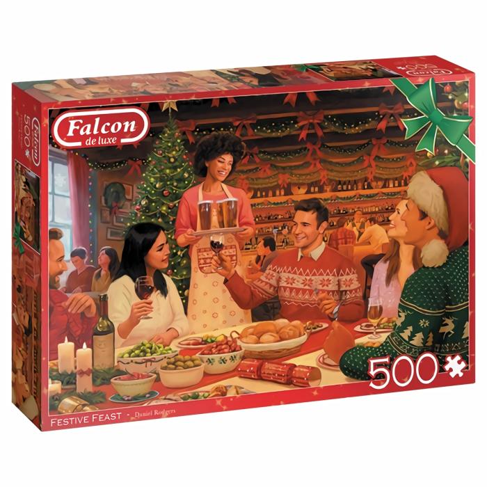 500-600 Pieces | Festive Feast 500-Piece Puzzle 500-600 Pieces 500-600 Pieces