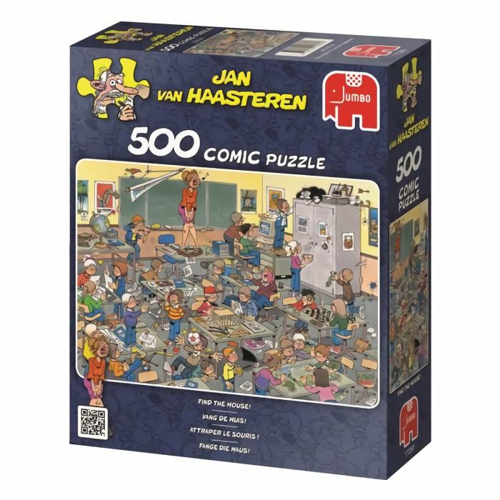 500-600 Pieces | Find The Mouse! 500-Piece Puzzle 500-600 Pieces 500-600 Pieces