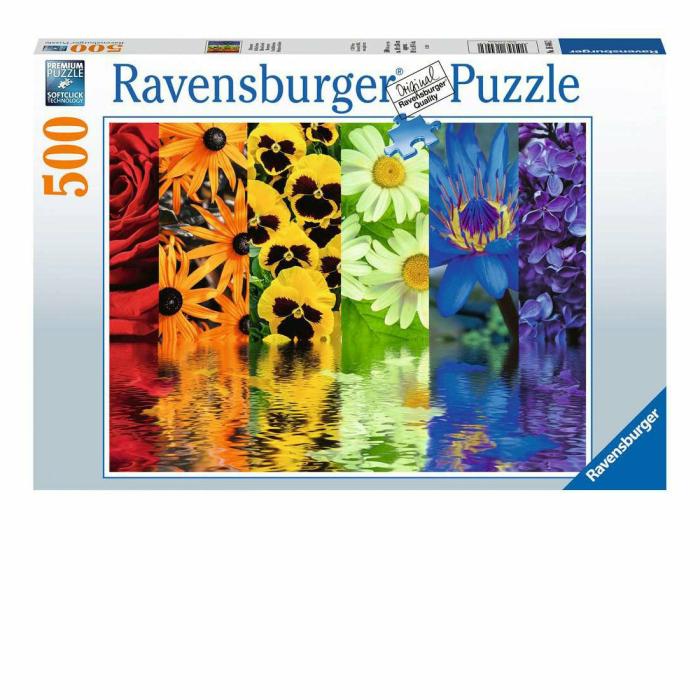 500-600 Pieces | Floral Reflections 500-Piece Puzzle 500-600 Pieces 500-600 Pieces