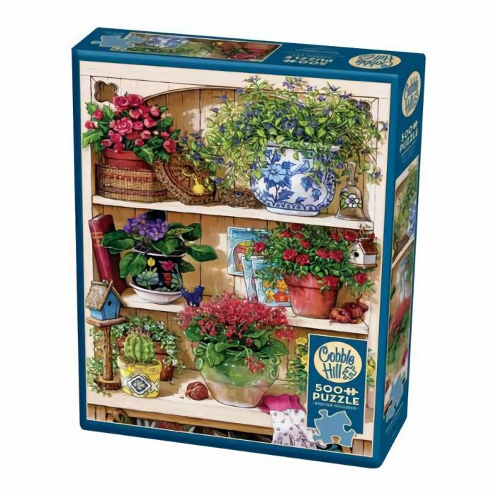 500-600 Pieces | Flower Cupboard 500-Piece Puzzle 500-600 Pieces 500-600 Pieces