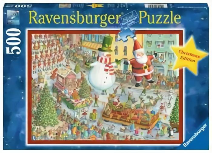 500-600 Pieces | Here Comes Christmas! 500-Piece Puzzle Old 500-600 Pieces 500-600 Pieces