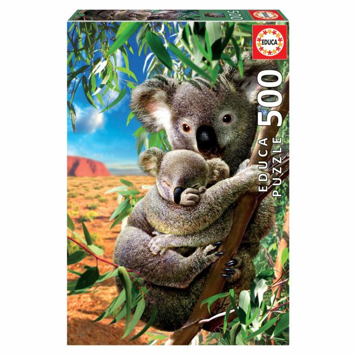 500-600 Pieces | Koala & Cub 500-Piece Puzzle 500-600 Pieces 500-600 Pieces