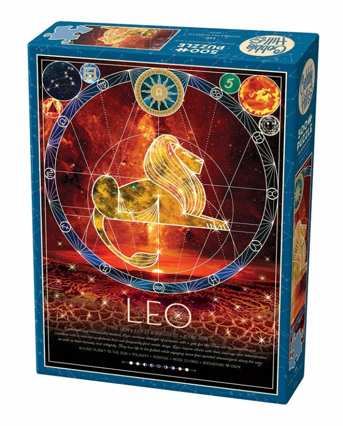 500-600 Pieces | Leo 500-Piece Puzzle 500-600 Pieces 500-600 Pieces