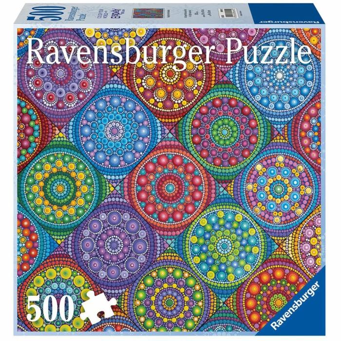 500-600 Pieces | Magnificent Mandalas 500-Piece Puzzle 500-600 Pieces 500-600 Pieces