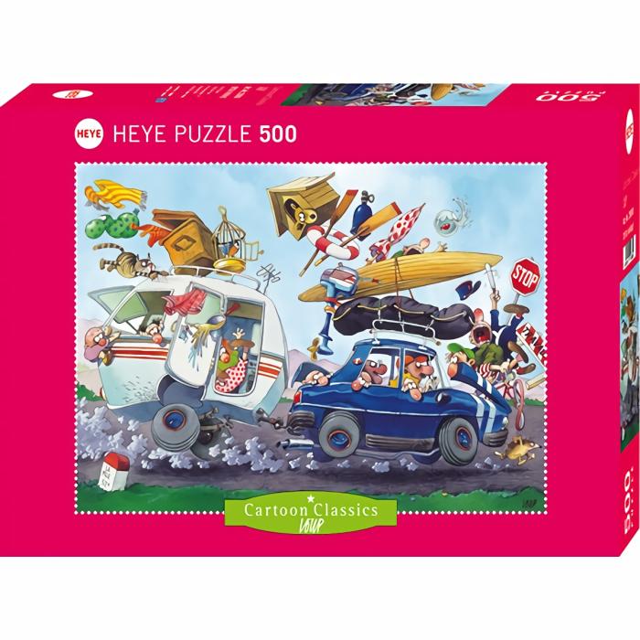 500-600 Pieces | Off On Holiday! 500-Piece Puzzle 500-600 Pieces 500-600 Pieces