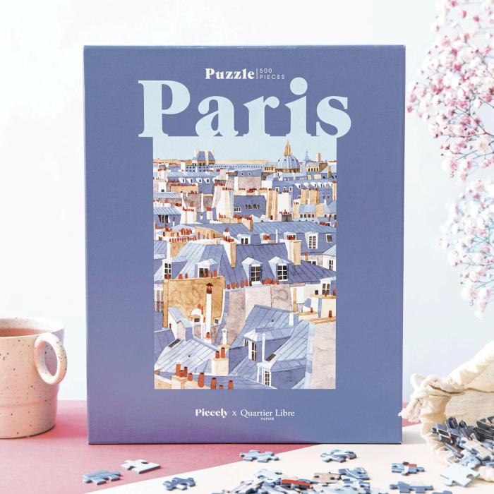 500-600 Pieces | Paris 500-Piece Puzzle 500-600 Pieces 500-600 Pieces