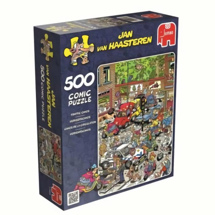 500-600 Pieces | Scooter Scramble 500-Piece Puzzle 500-600 Pieces 500-600 Pieces