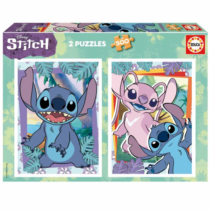 500-600 Pieces | Stitch 2X500-Piece Puzzle 500-600 Pieces 500-600 Pieces