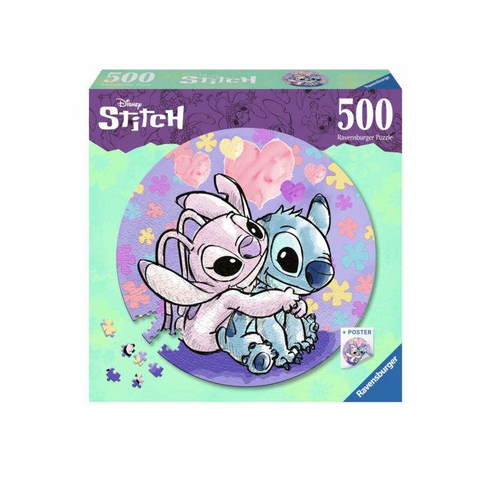 500-600 Pieces | Stitch 500-Piece Puzzle 500-600 Pieces 500-600 Pieces