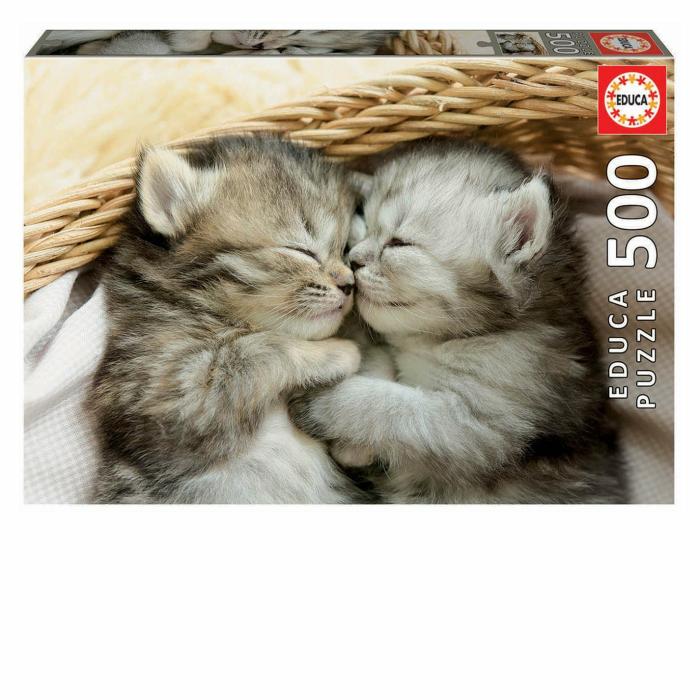 500-600 Pieces | Sweet Kittens 500-Piece Puzzle 500-600 Pieces 500-600 Pieces