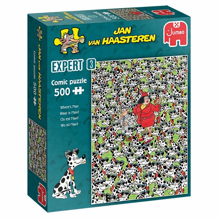 500-600 Pieces | Where’s Max? – Expert 500-Piece Puzzle 500-600 Pieces 500-600 Pieces