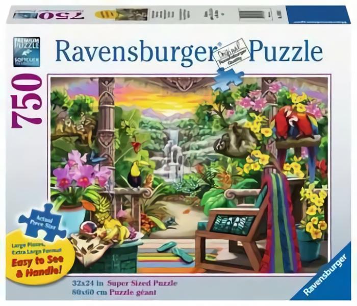 700-750 Pieces | Tropical Retreat 750-Piece Puzzle 700-750 Pieces 700-750 Pieces