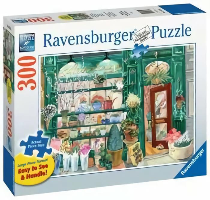 Larges Pieces | Flower Shop 300-Piece Puzzle Larges Pieces Larges Pieces