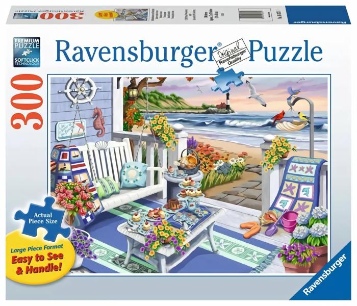 Larges Pieces | Seaside Sunshine 300-Piece Puzzle Larges Pieces Larges Pieces