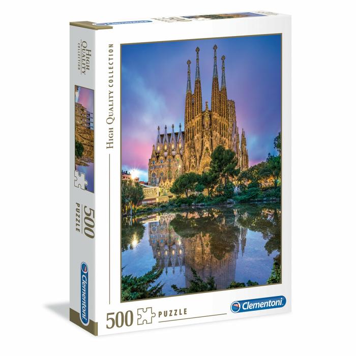 500-600 Pieces | Barcelona 500-Piece Puzzle 500-600 Pieces 500-600 Pieces