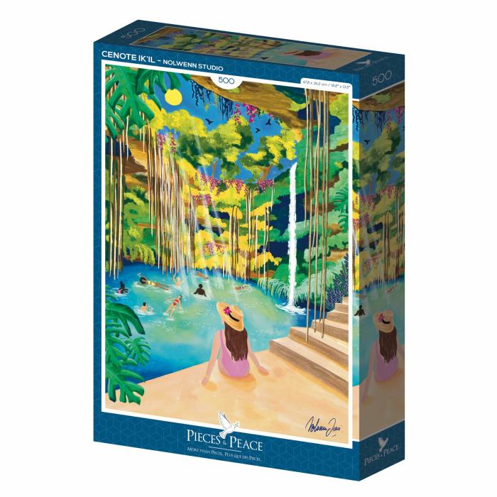 500-600 Pieces | Cenote Ik’Il 500-Piece Puzzle 500-600 Pieces 500-600 Pieces