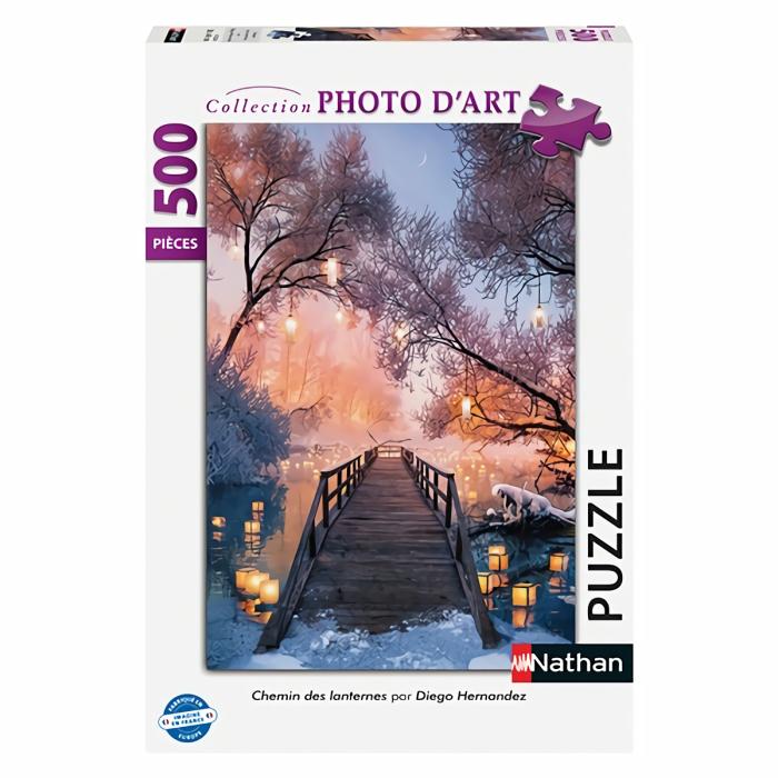 500-600 Pieces | Chemin Des Lanternes D.Hernandez 500-Piece Puzzle 500-600 Pieces 500-600 Pieces